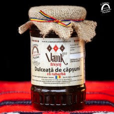 Dulceata de capsuni cu rubarbar